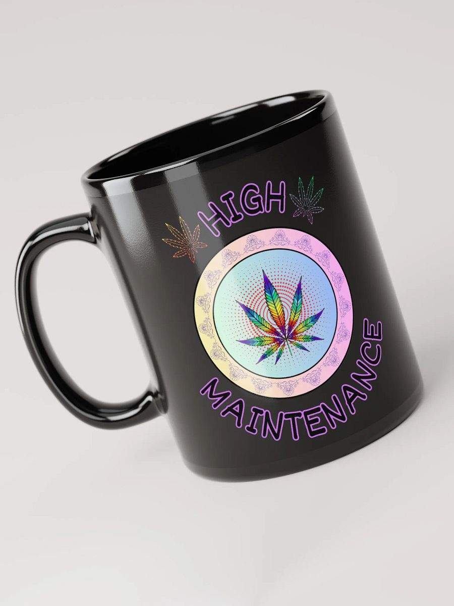 High Maintenance Black Mug product image (3)