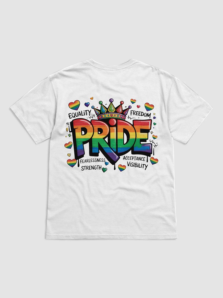 Rainbow Pride Crown T-Shirt product image (3)