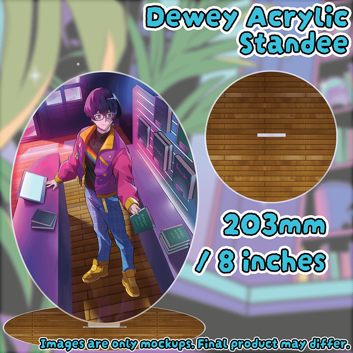 Dewey Debut Acrylic Standee [PREORDER] product image (1)