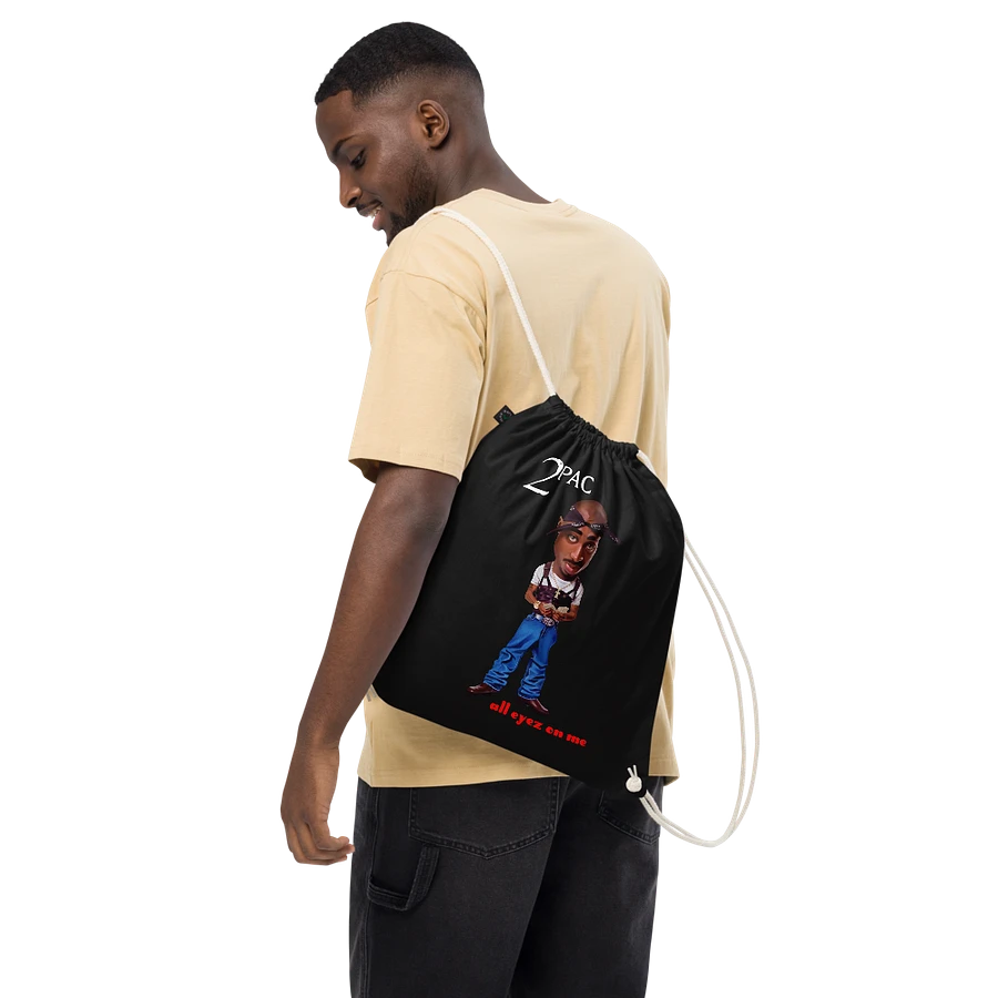 All Eyez On Me Drawstring Bag product image (1)