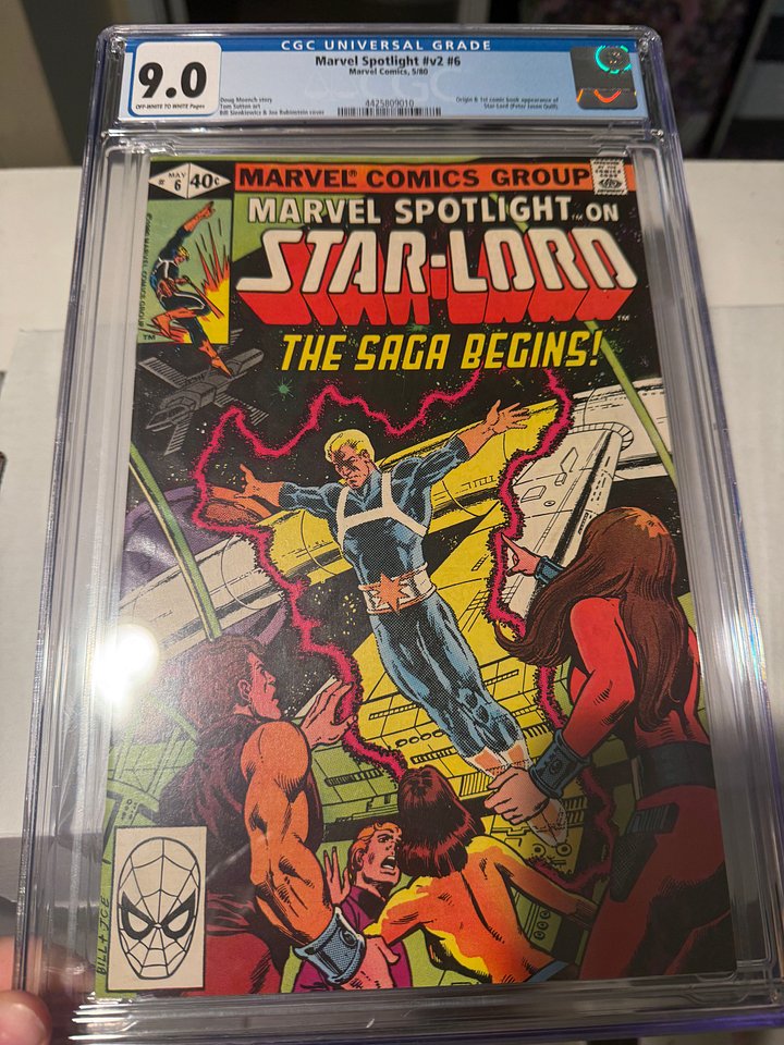 Marvel Spotlight Vol. 2 #6 (May 1980) – 9.0 CGC – First Solo Story of Star-Lord product image (1)