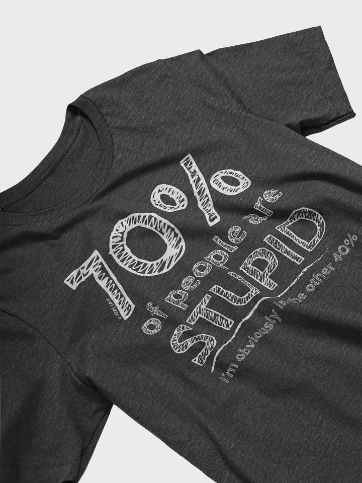 Stupid People | Bella+Canvas SuperSoft T-Shirt product image (7)