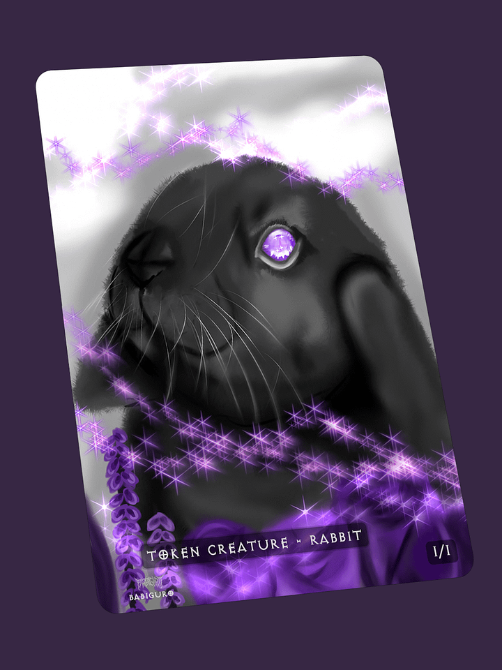 Rabbit Token - Double Sided product image (1)