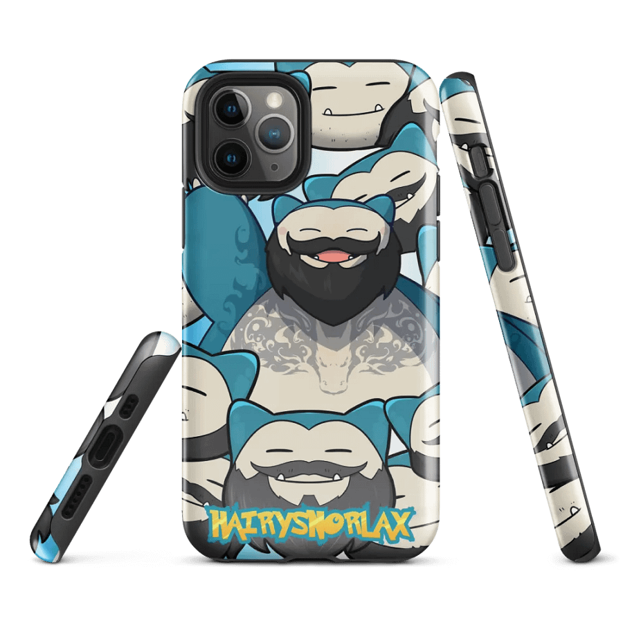 Hairy Snorlax iPhone Tough Case product image (2)