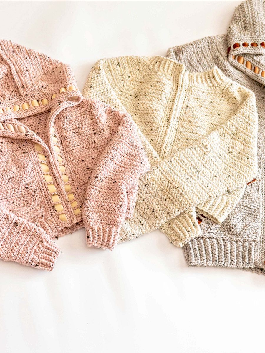 Cascade Crochet Cardigan Pattern (9 Sizes) product image (4)
