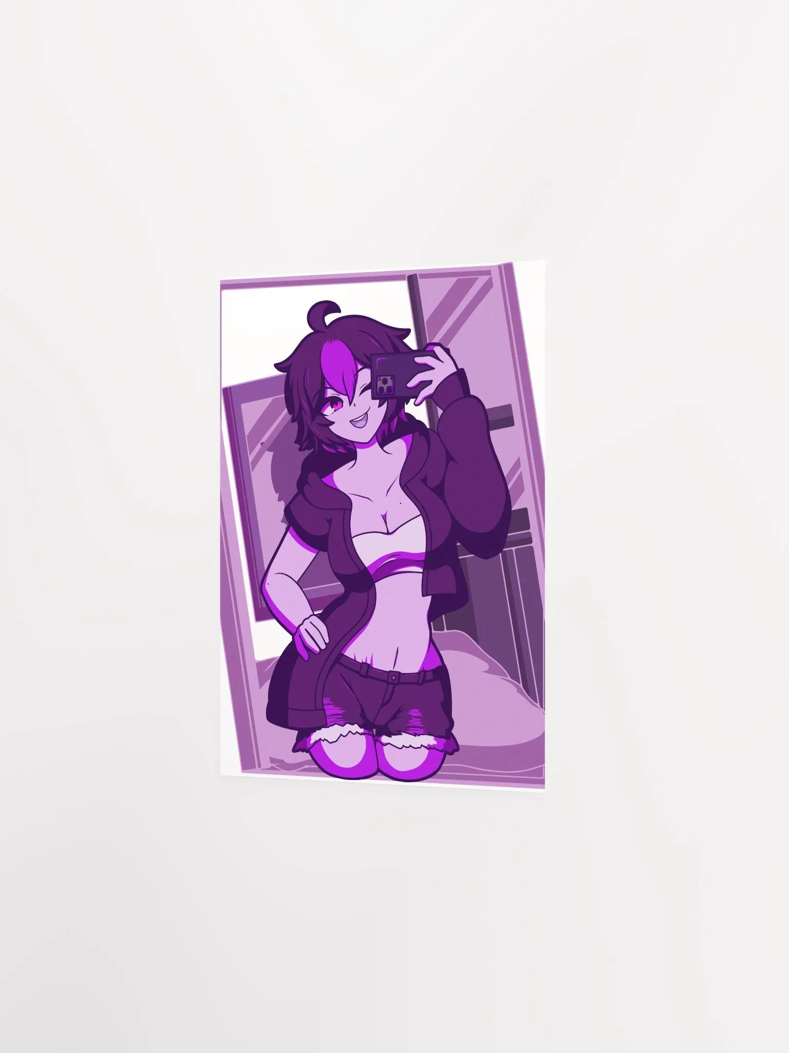 Michael Ael Genderbend Monochrome Poster (MonolithTK) product image (18)