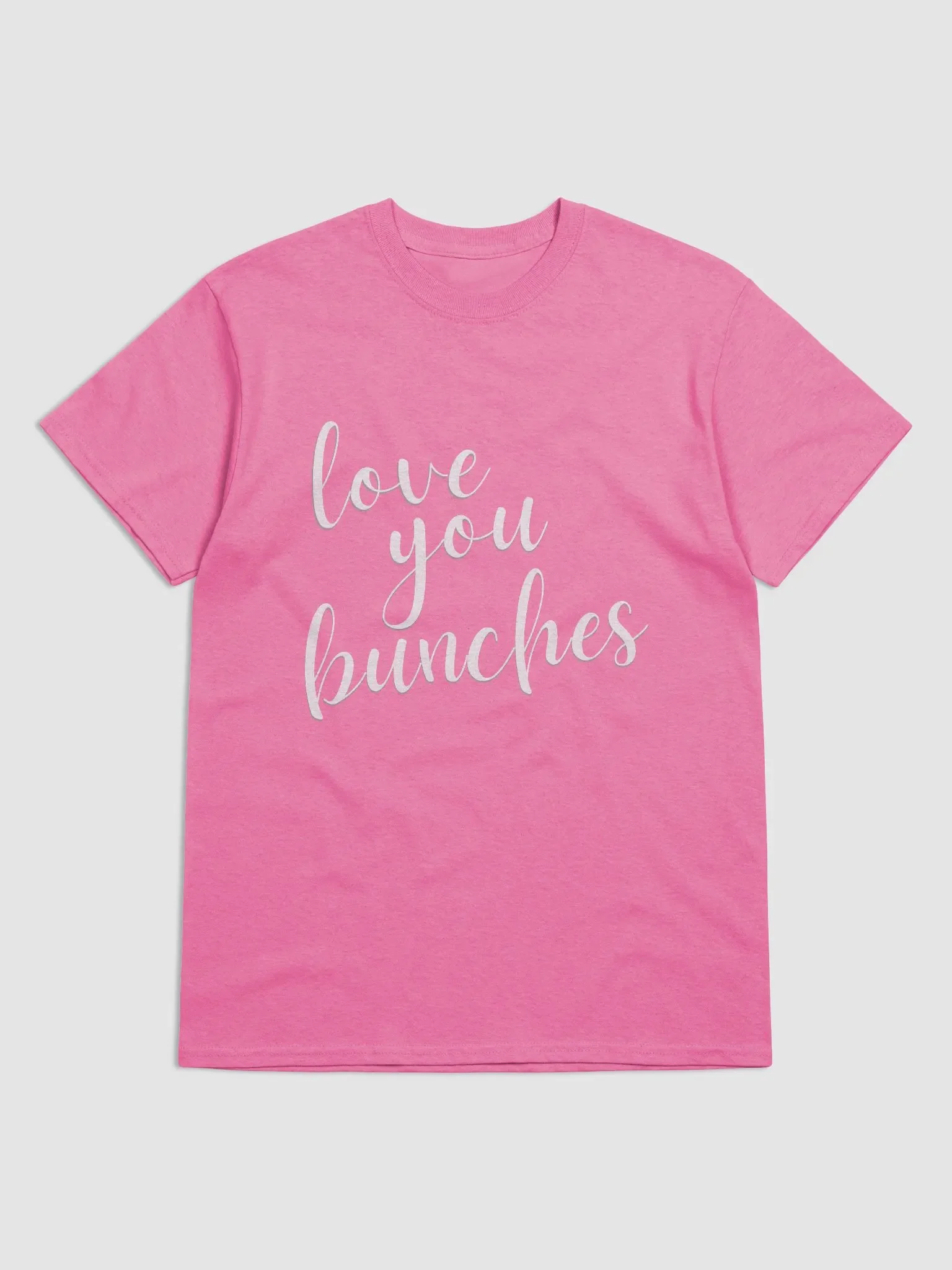 Love You Bunches Color Tee White Font product image (1)