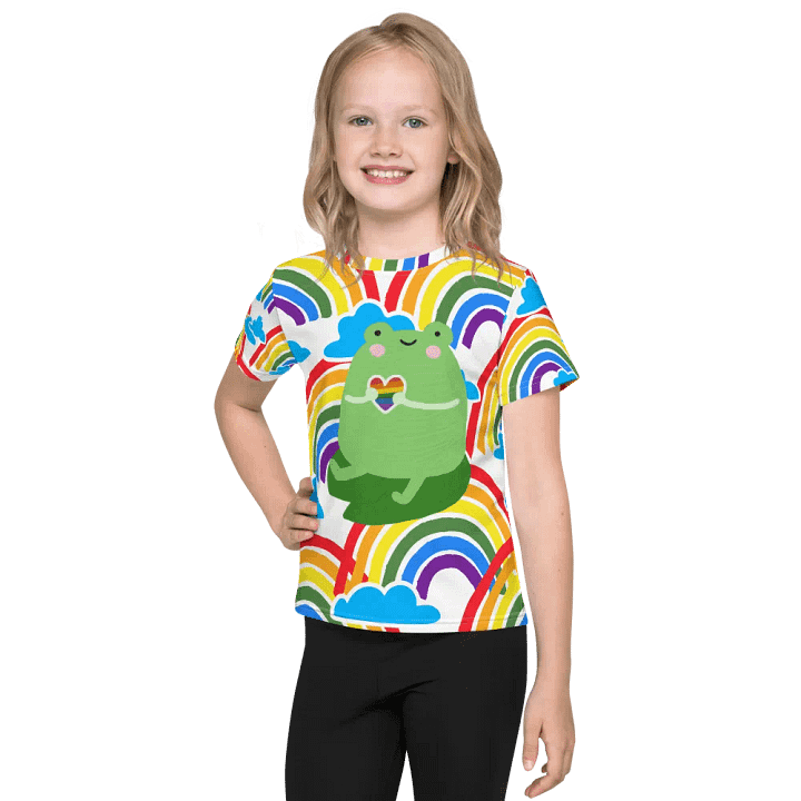 Happy Lil Frog Kids T product image (1)
