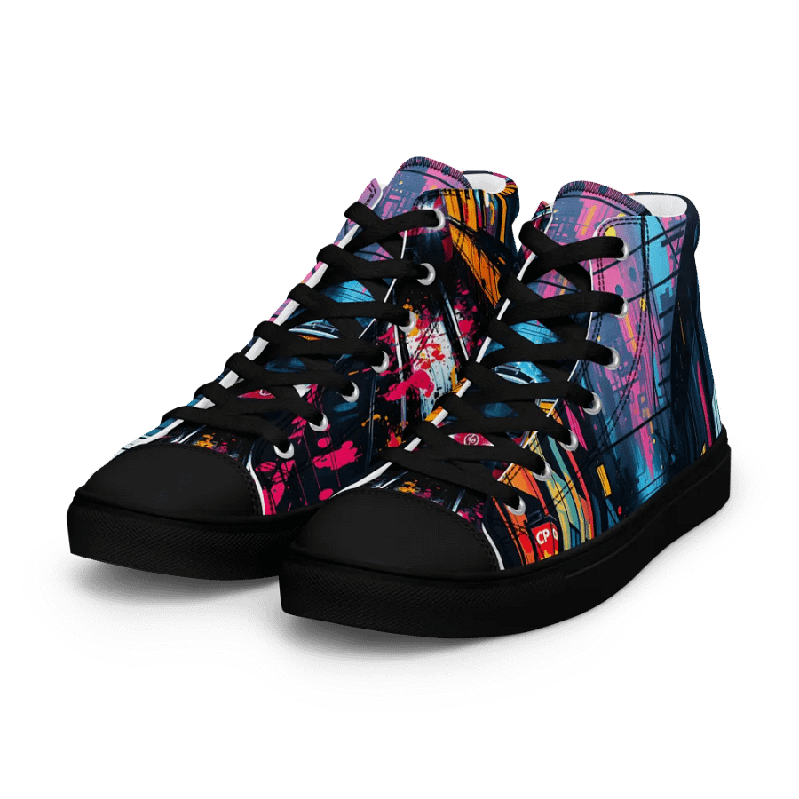 Neon Express women's canvas High Tops product image (6)