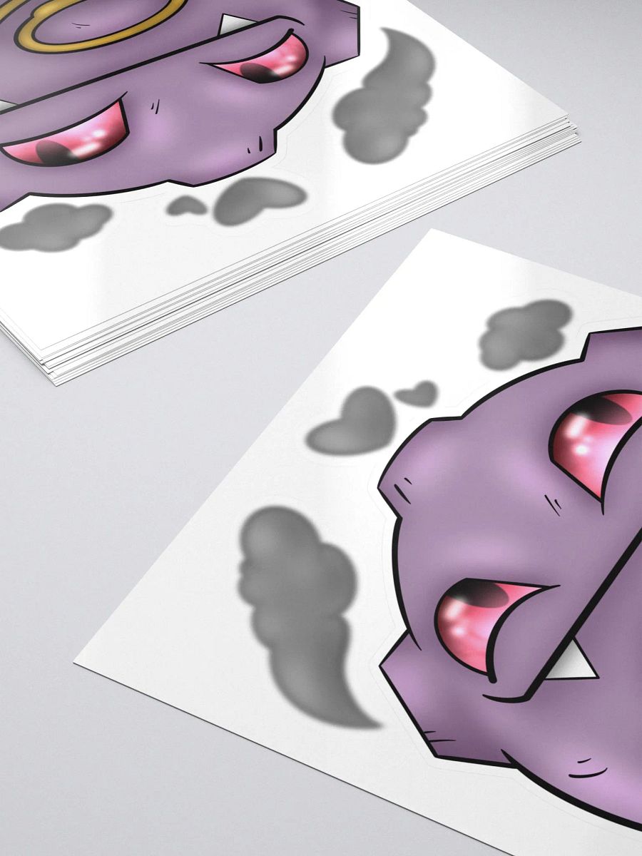 kough kough...O.O... koffing sticker product image (5)