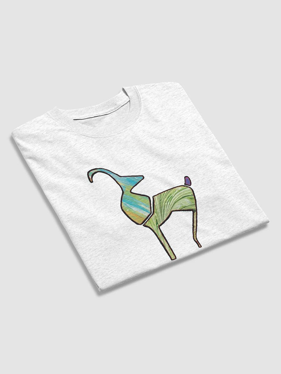 African Art Colorful Animal Emerald Swirl Abstract T-Shirt product image (3)