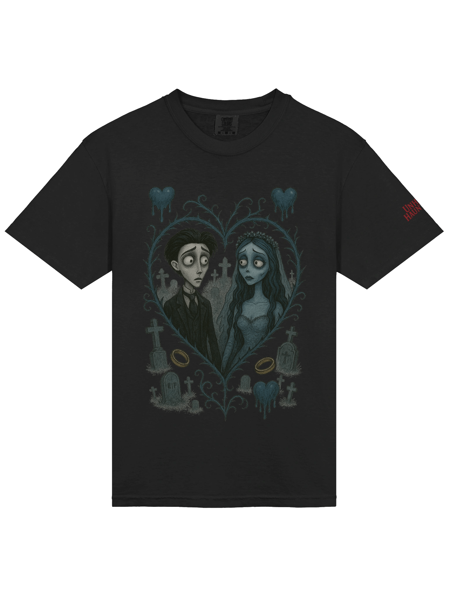 Corpse Bride Tim B Collection Black Tee product image (3)
