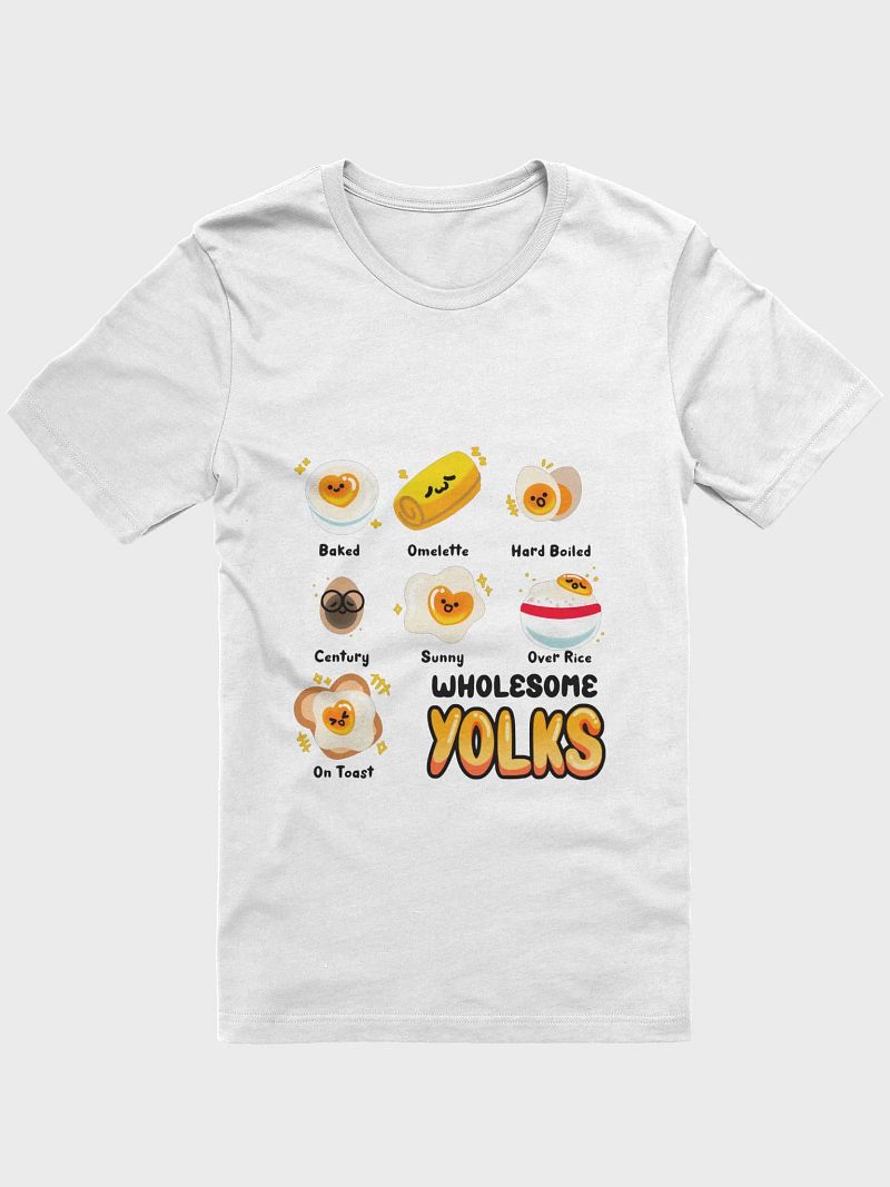 Wholesome Yolks t-shirt [Fried Egg Edition]