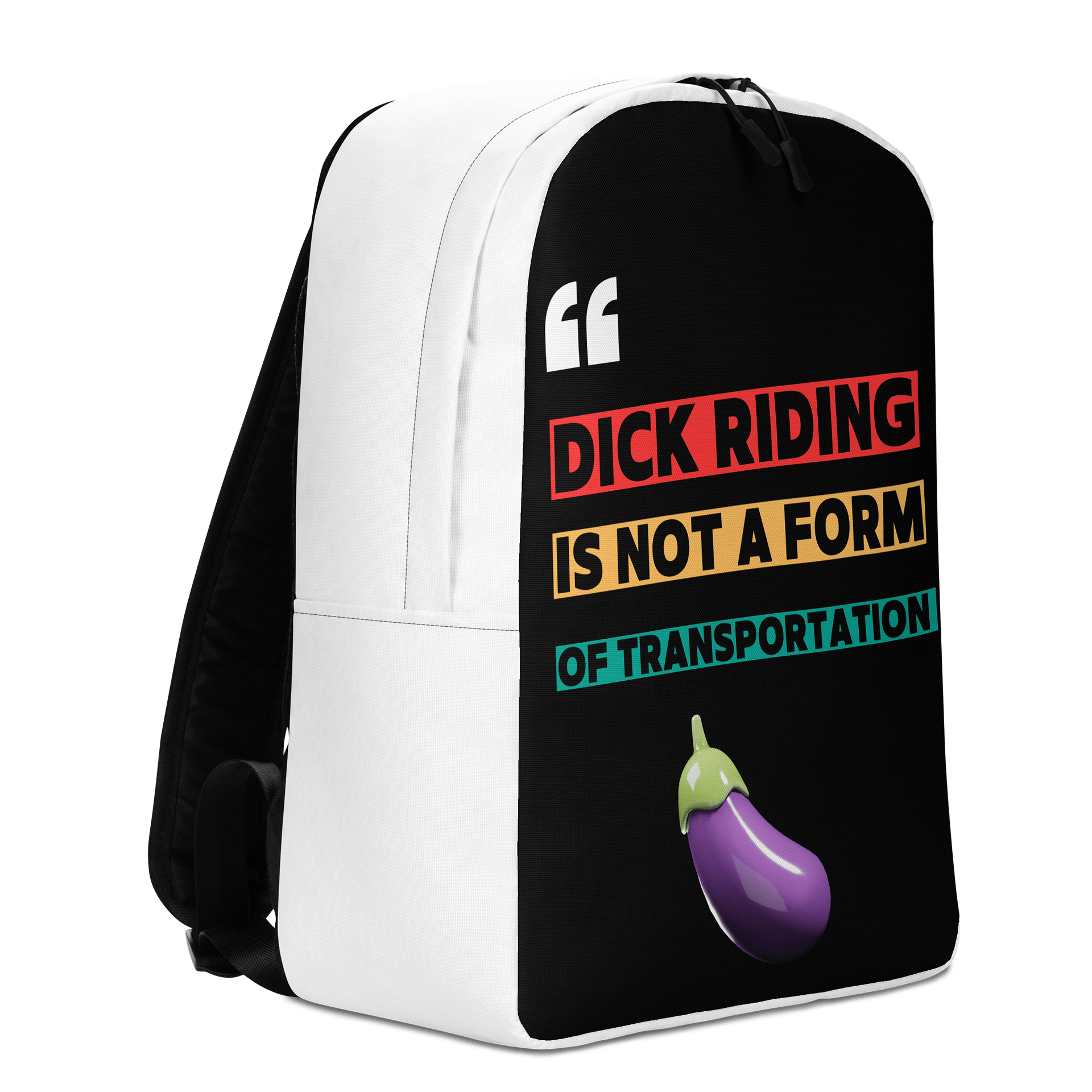 D Riding Is Not A Form Of Transportation BackPack product image (3)