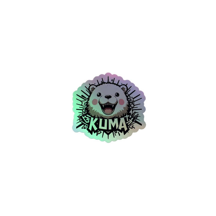 IDA Kuma Collection Happy Kuma Sticker product image (1)