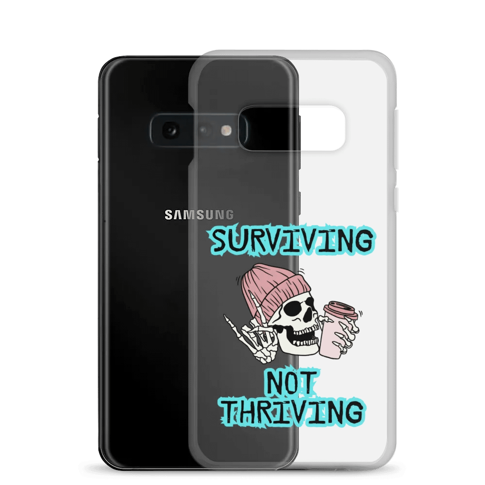 Surviving (Turquoise) Samsung Phone Case product image (8)