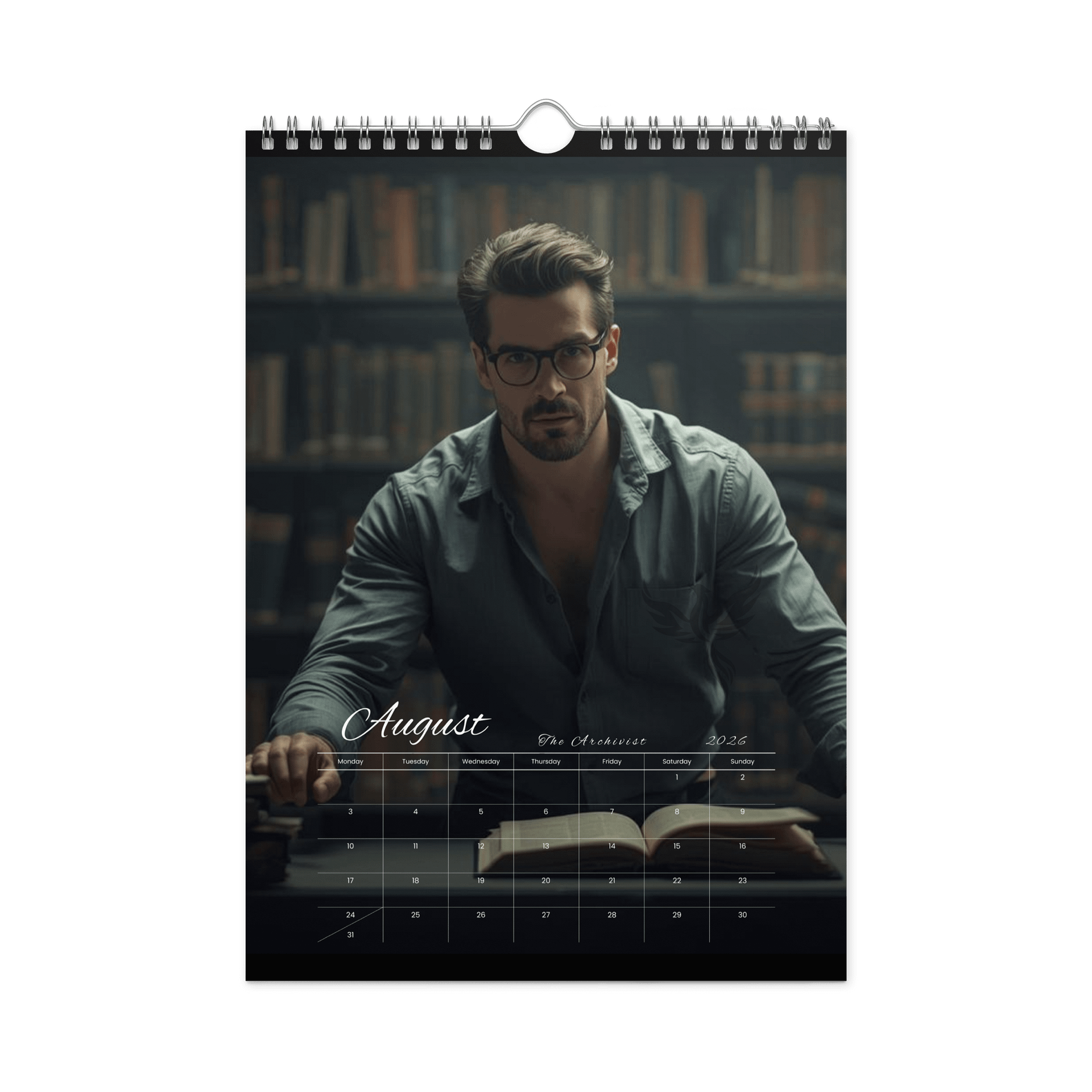 Darkness in the Stacks: A Year of Dangerous Book Boyfriends 2026 (Option 2) product image (9)