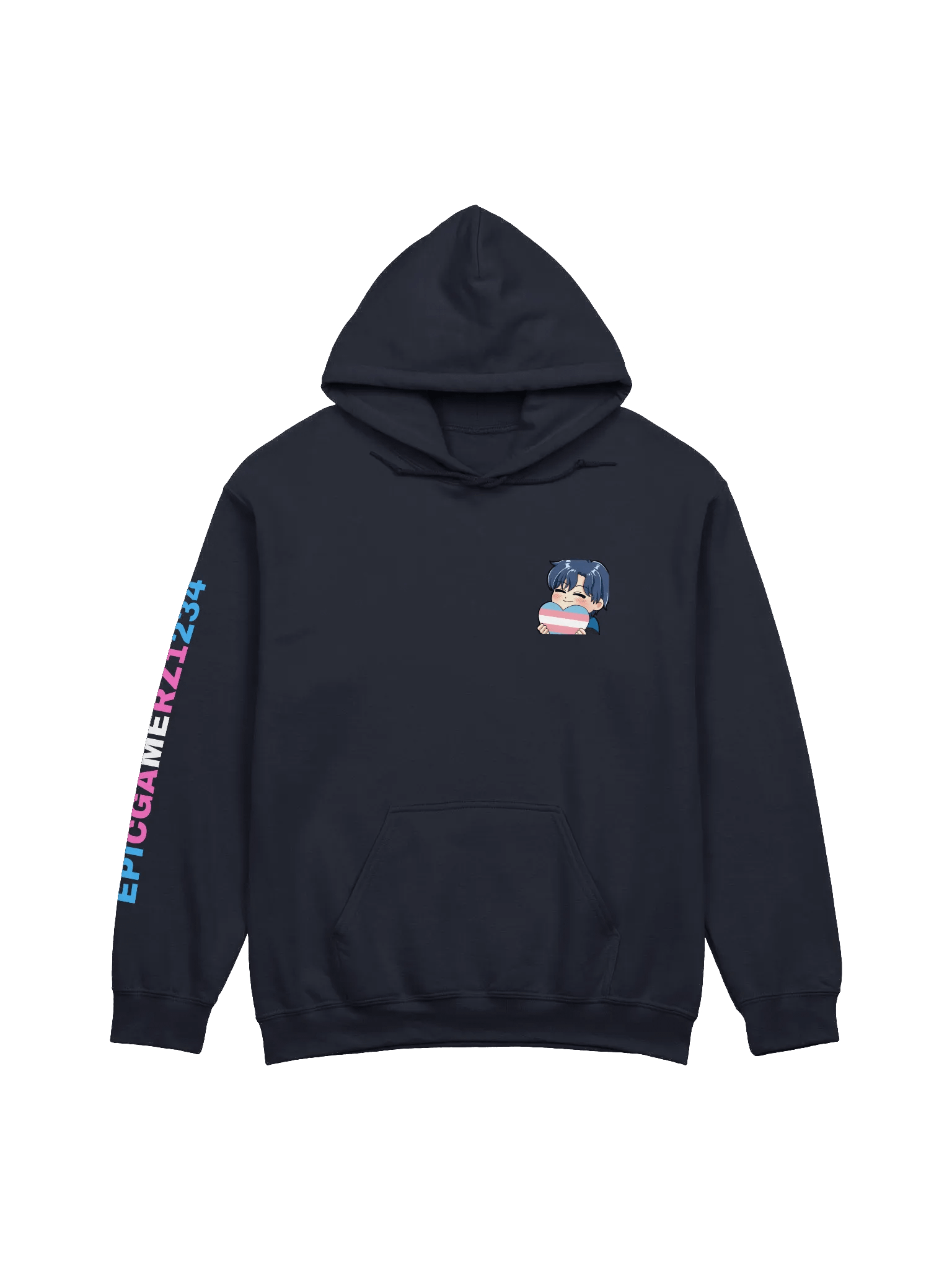 Epic Trans Minecraft Hoodie! product image (1)