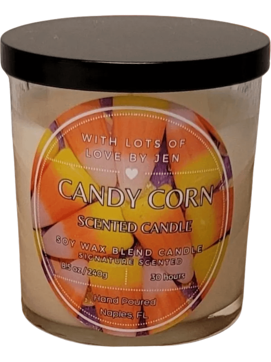 With Lots Of Love By Jen Candy Corn Scented Candle product image (1)