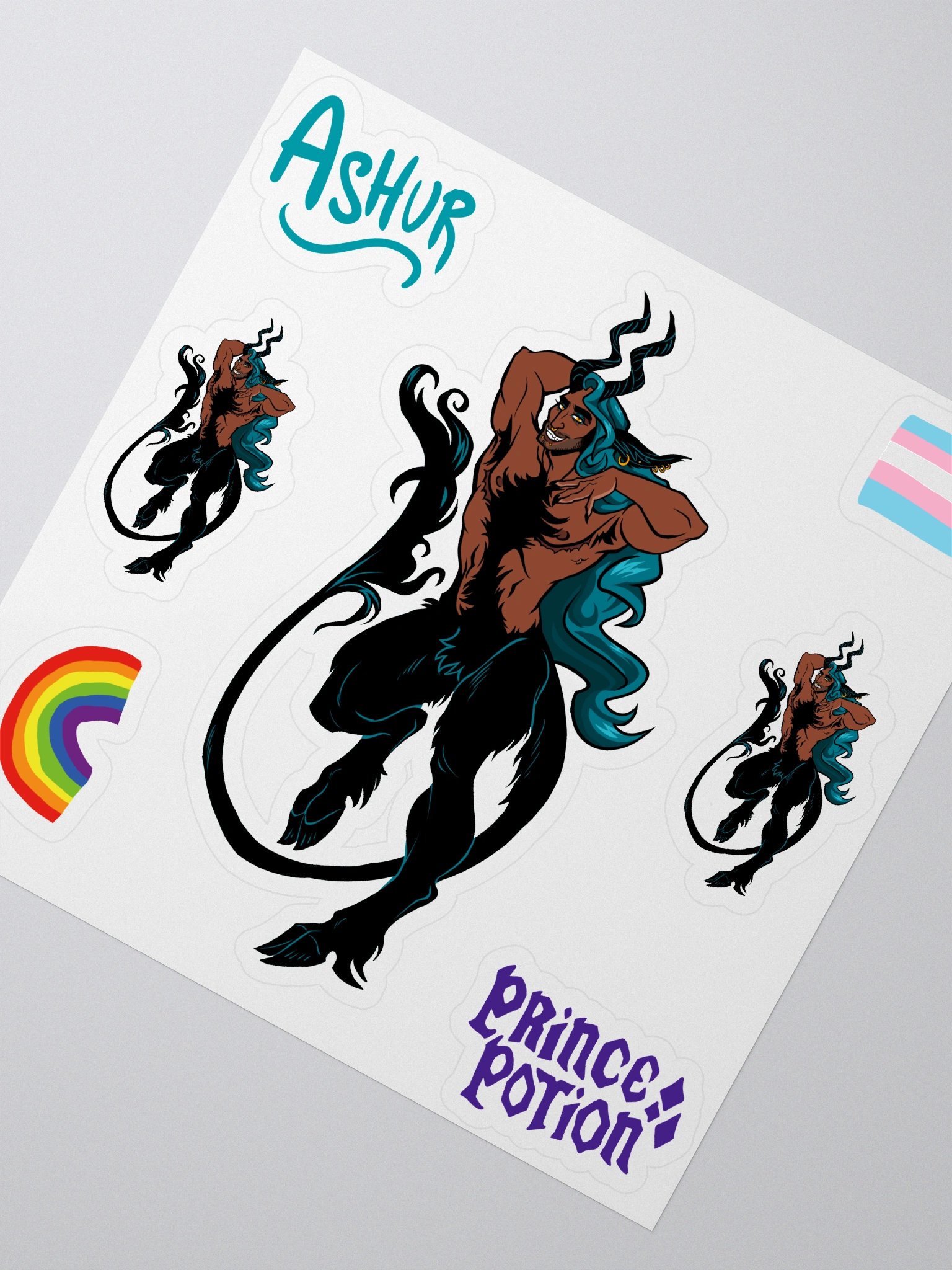 Ashur Sticker Sheet | 4x4 product image (2)