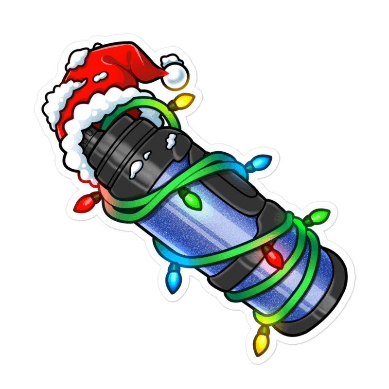 ItsGreedyy Christmas Chungus sticker product image (1)