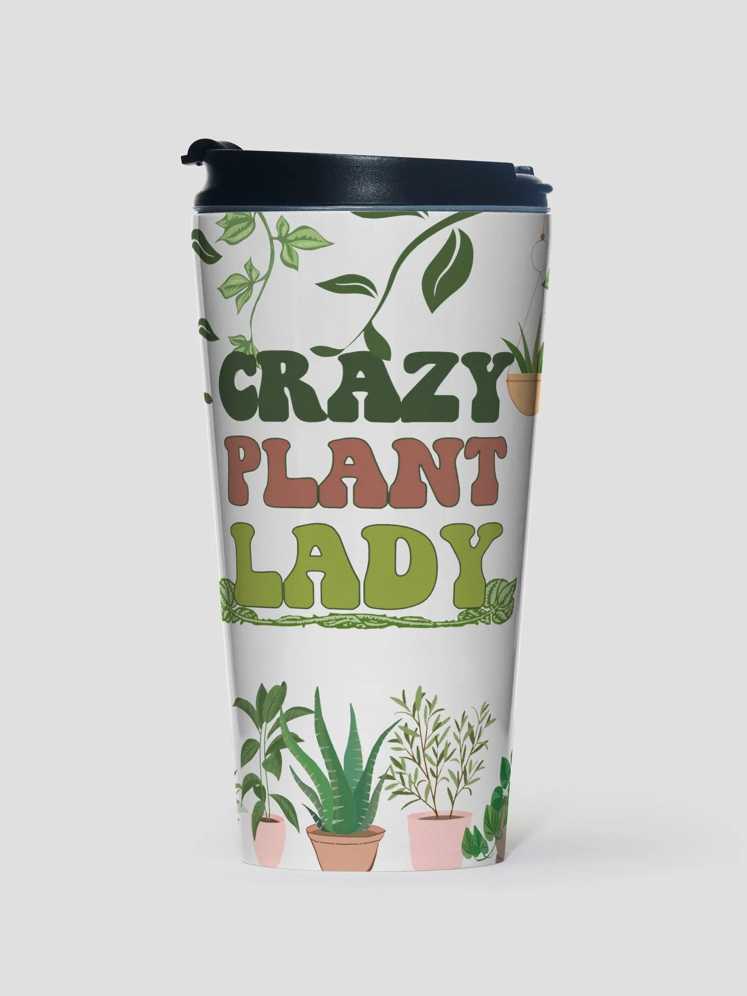 Crazy Plant Lady Travel Mug! product image (1)