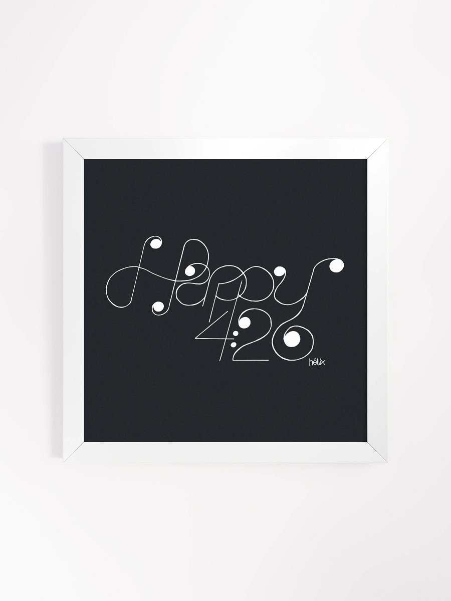 Happy 420 - Black 12" product image (1)