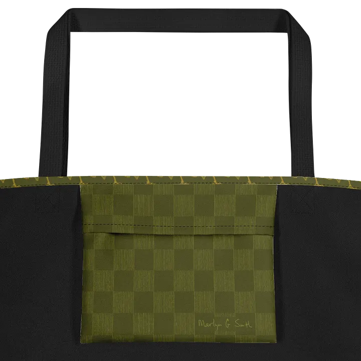 “Good Morning Wave” Large Tote Bag product image (2)
