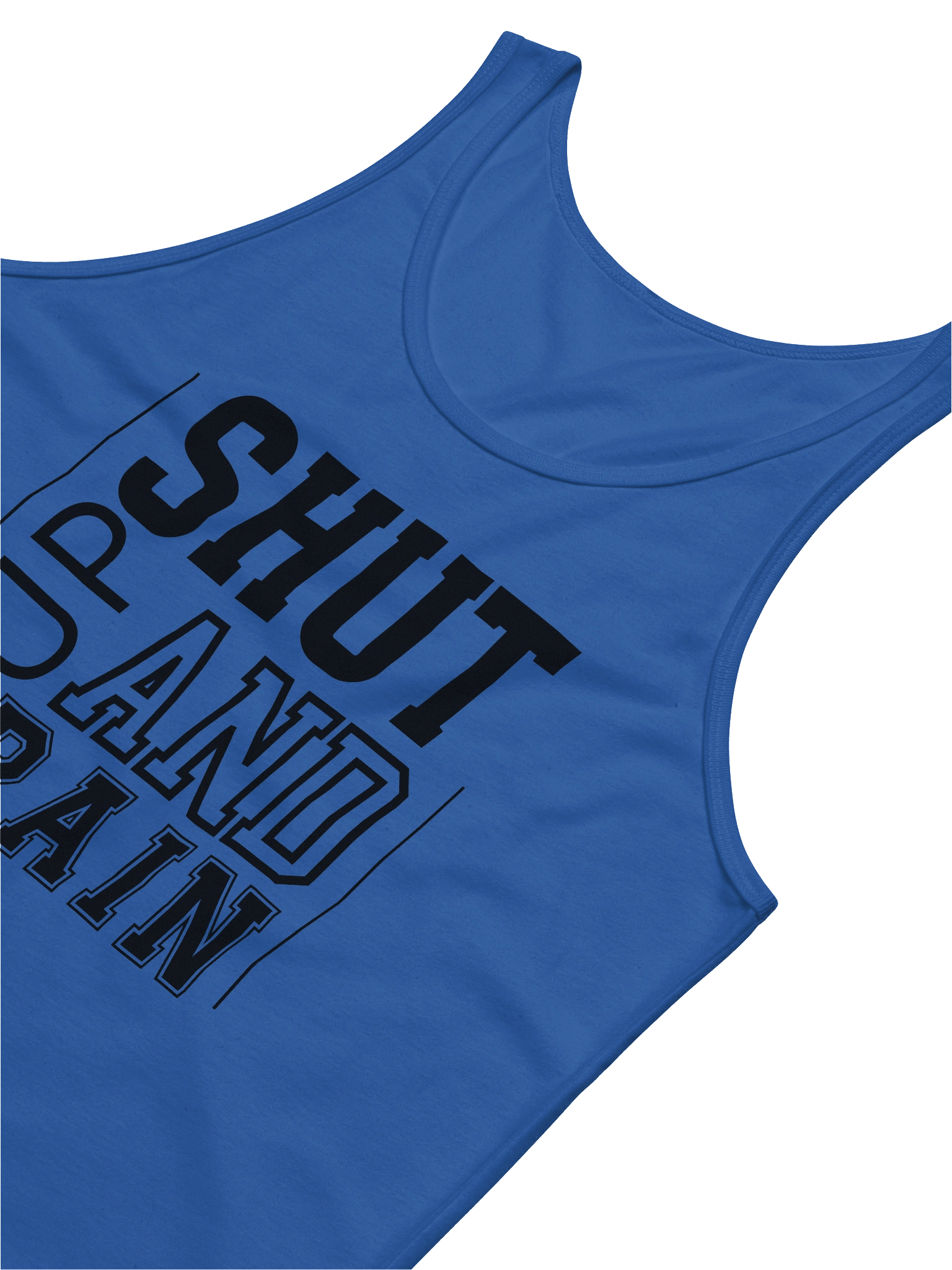 'Shut Up & Train' Jersey Tank product image (13)