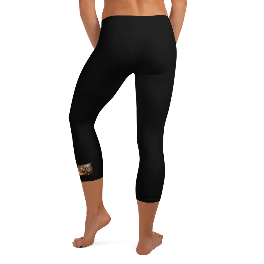 Hello Autumn-Black Capri Leggings for HER product image (3)
