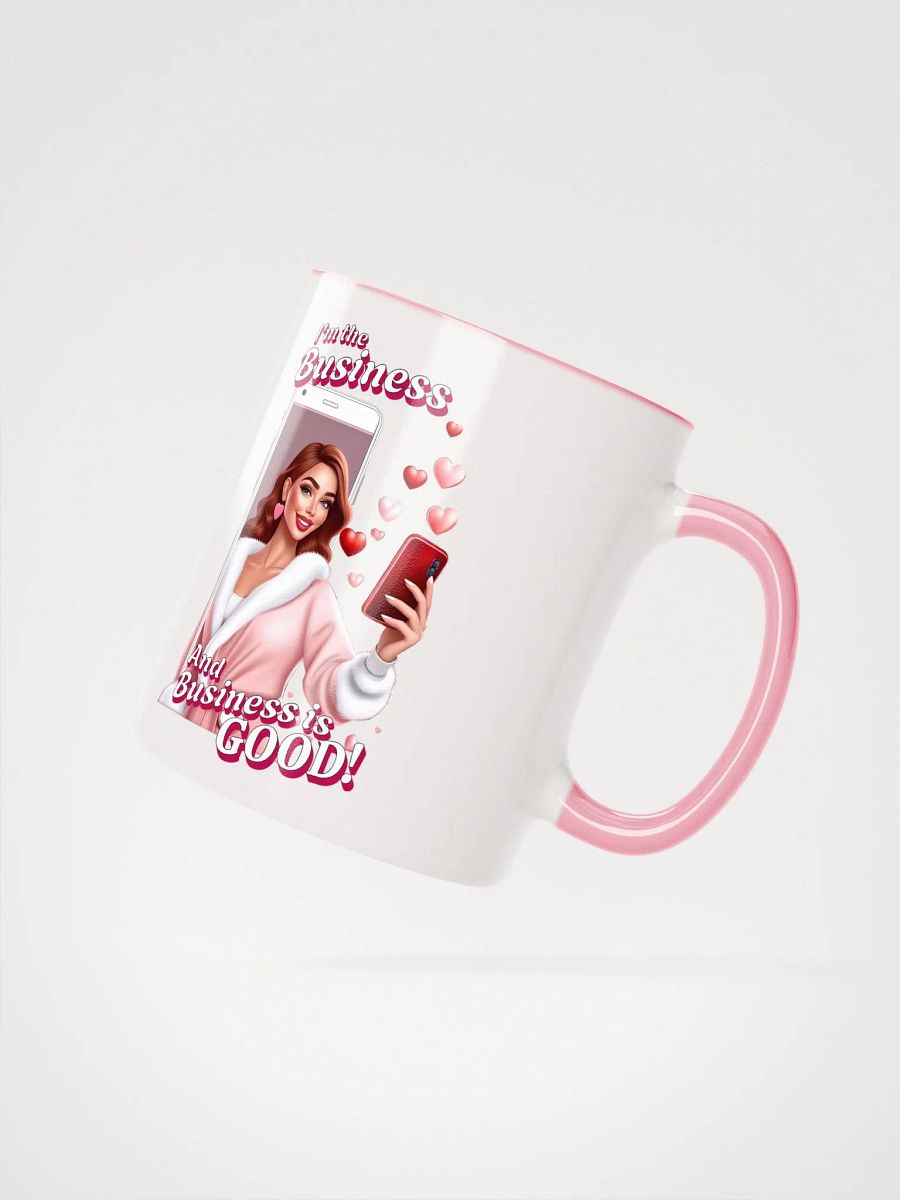 I'm The Business - Social Media Influencer - Ceramic Mug with Color Inside - v6 product image (4)