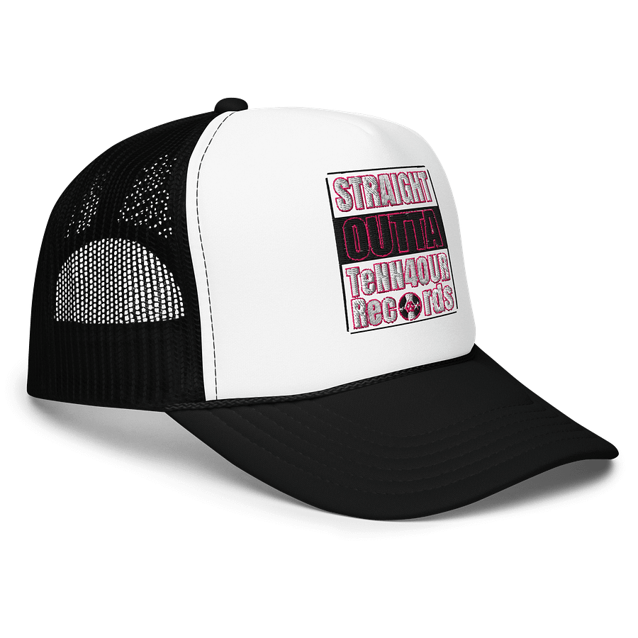 STRAIGHT OUTTA TENN4OUR RECORDS TRUCKER HAT product image (4)