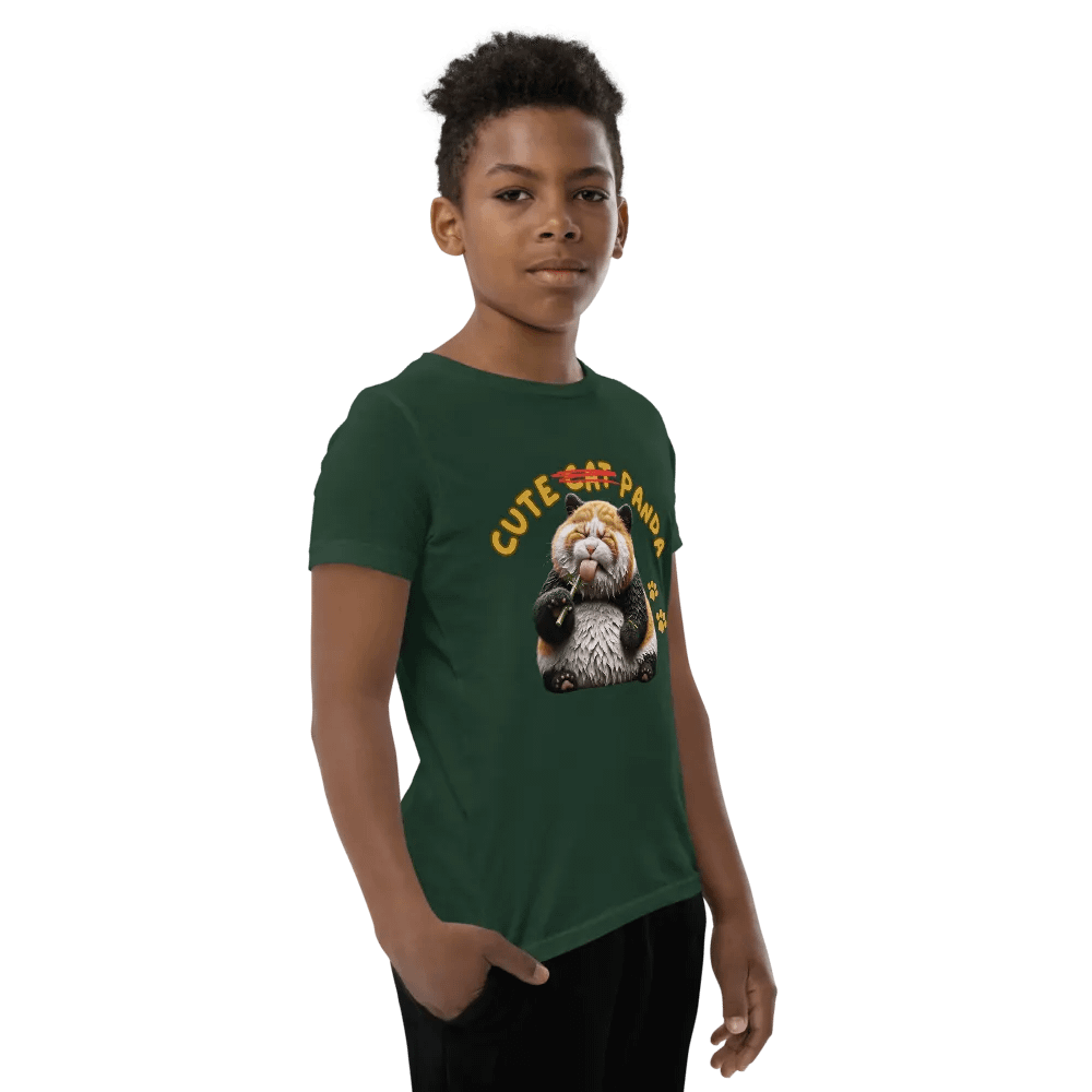 'Cute Not Cat But Panda' Youth T-Shirt 🐱🐼😄 product image (10)