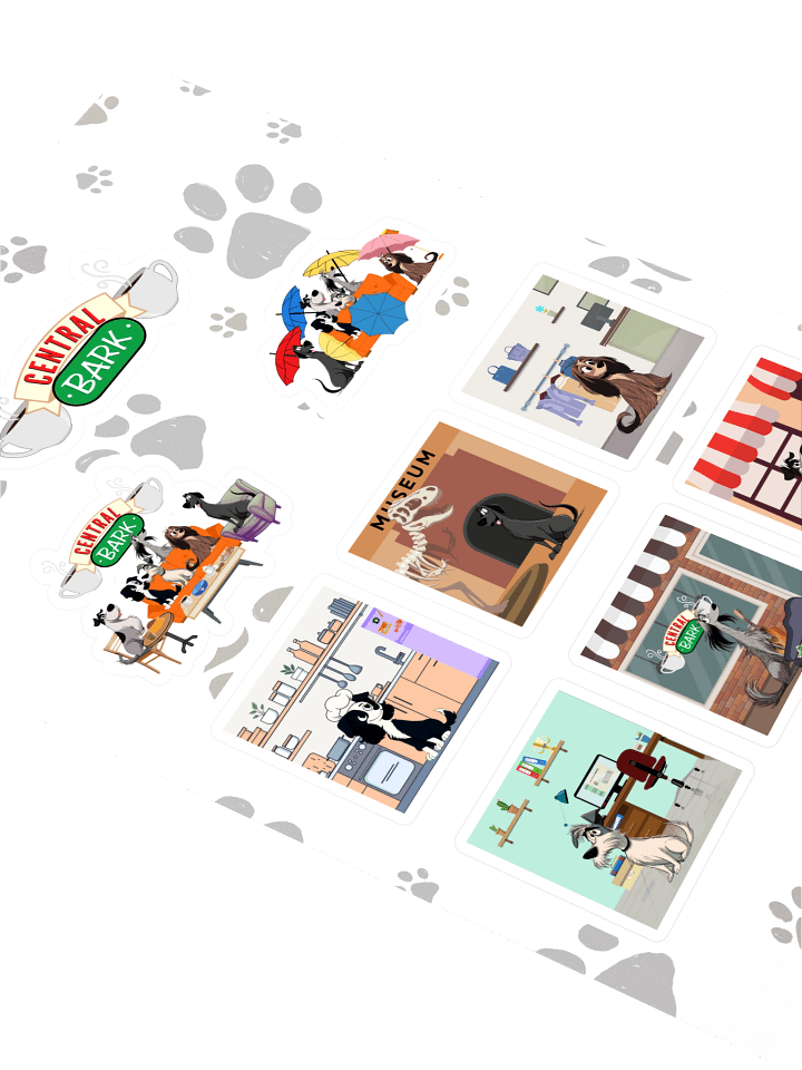CENTRAL BARK - STICKER SET product image (2)