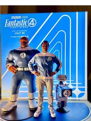 #fantasticfour The First Steps is the best Fantastic Four movie (finally a good one!) and is a solid start to phase 6 of the #MCU as we get ready for #AvengersDoomsday  I really loved the mid century modern aesthetics to the movie, fitting very well to when #JackKirby and #StanLee helped create the Fantastic Four.  Make sure to watch this on the biggest screen possible @AMC Theatres @IMAX @Marvel Entertainment #marvelstudios 