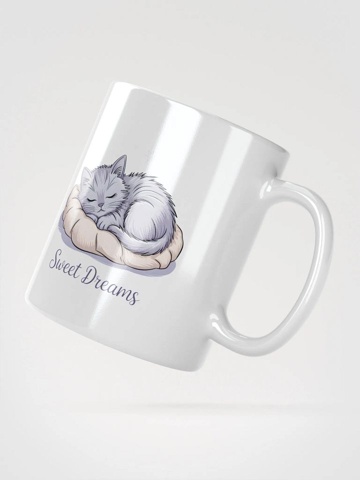 Sweet Dreams Kitten Mug | Cute Sleeping Cat Mug product image (2)