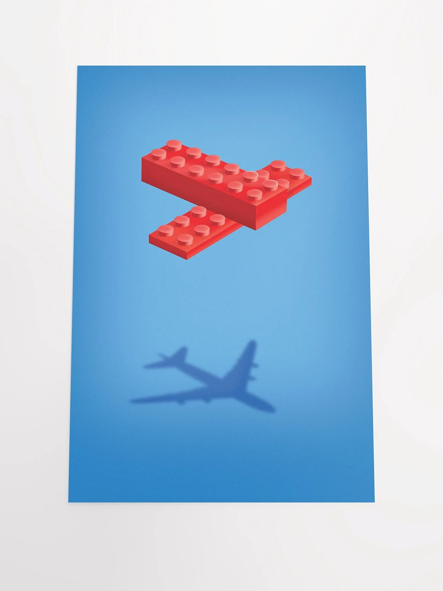 Plane (Red) | Poster product image (2)