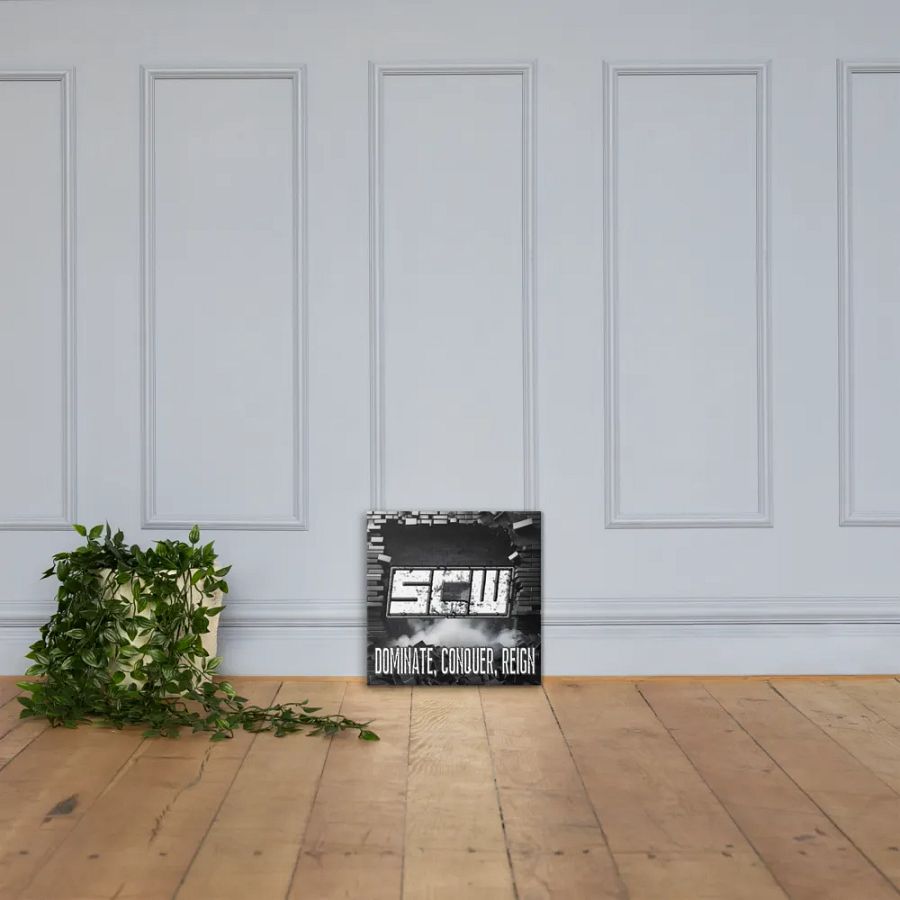 SCW Logo and Mantra Canvas Poster product image (4)