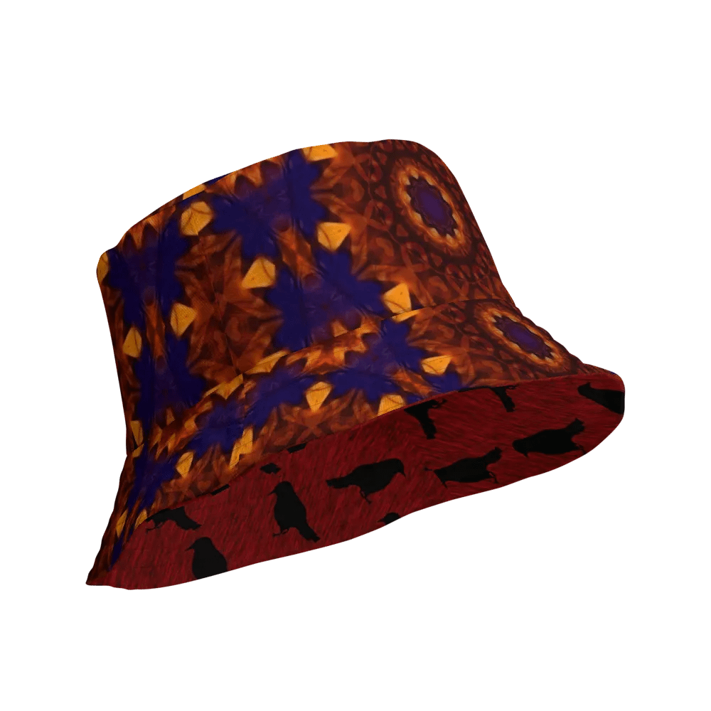 Ravens and Kaleidoscope Buckethat product image (4)