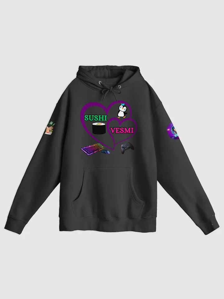 Sushi n Vesmi Gamer Couple Hoodie product image (3)