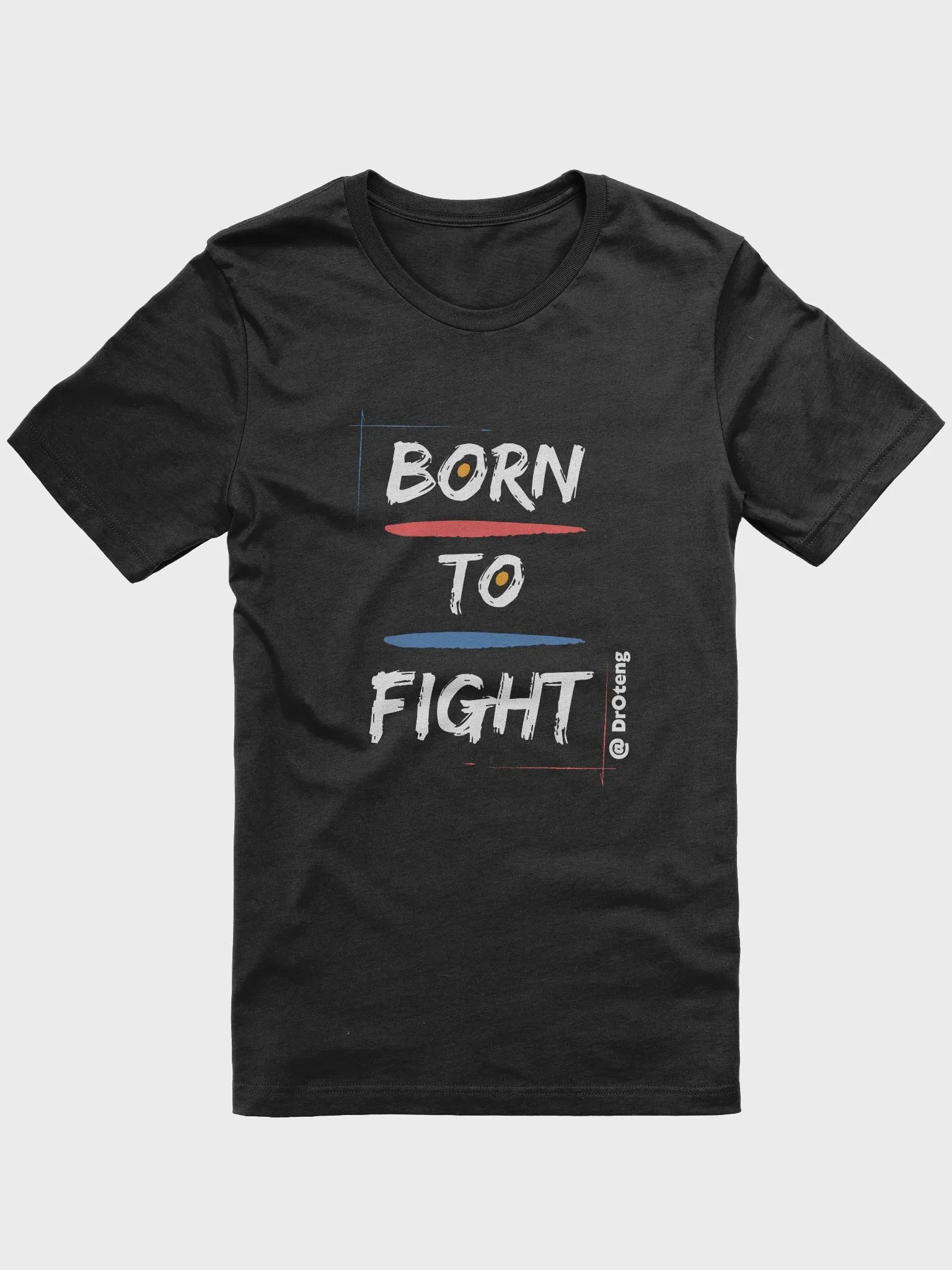Born to fight Shirt - Black product image (1)