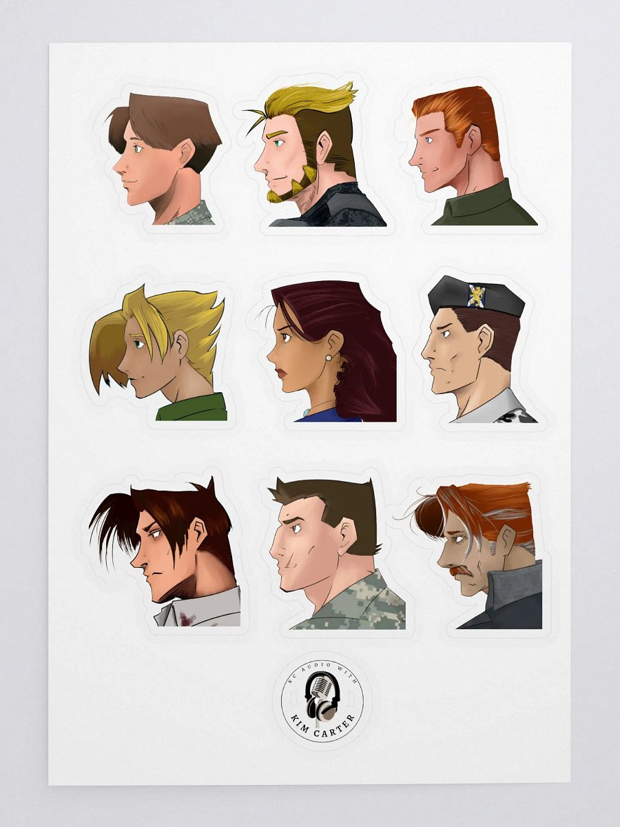 Rescued From Aliens sticker set product image (3)