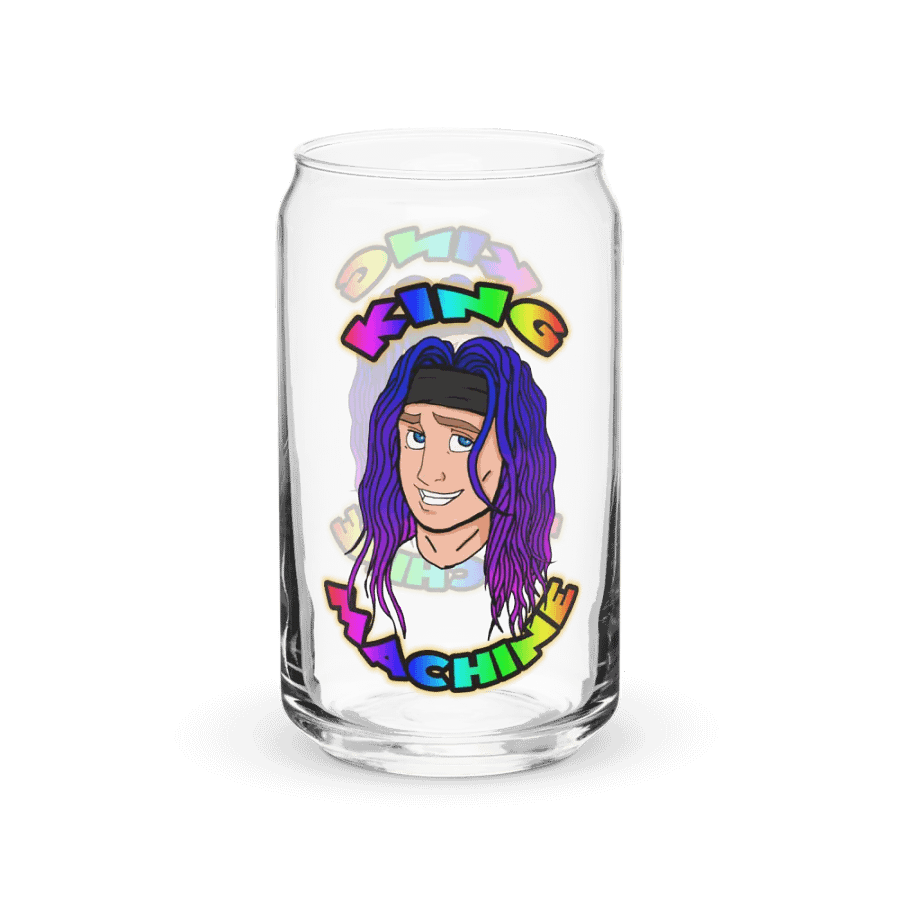 Rainbow King Glass can product image (1)