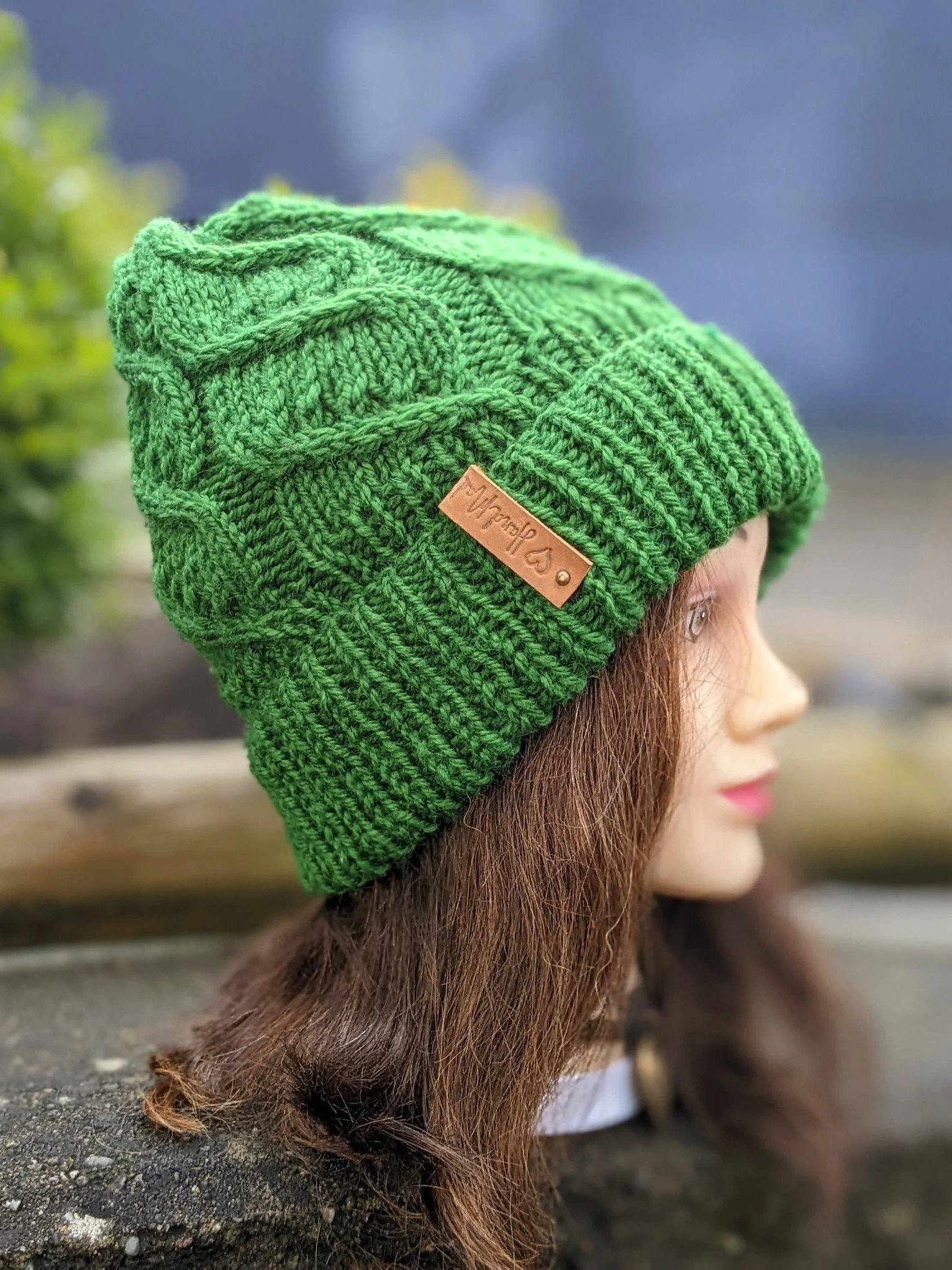 Helix Bulky Hat Knitting Pattern product image (1)