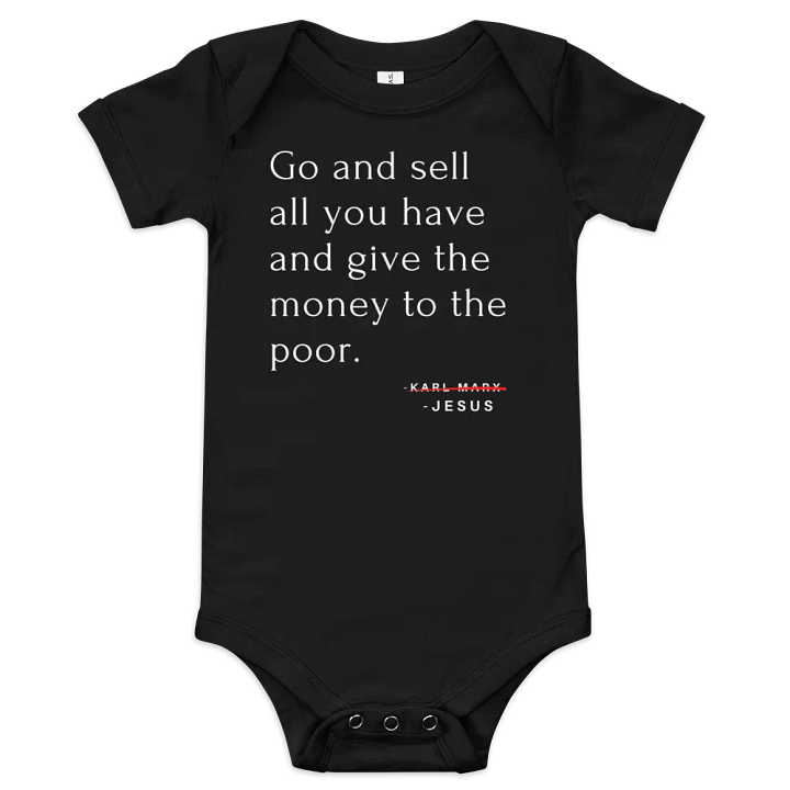 Go and Sell All You Have Baby Bodysuit product image (1)