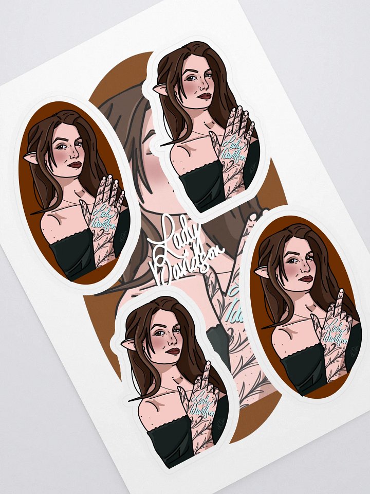 Two-Faced Sticker Sheet product image (1)