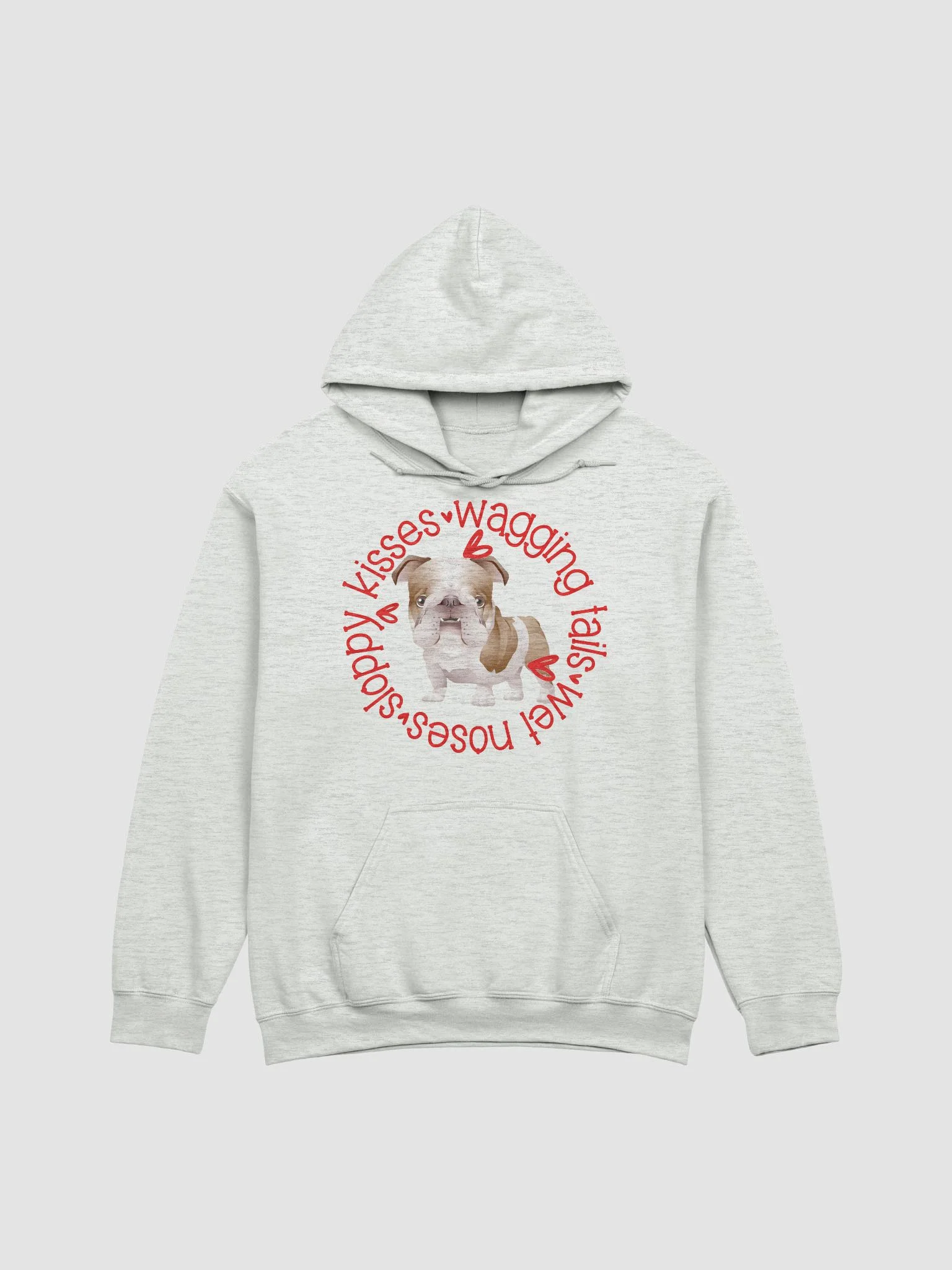 Sloppy Kisses Bulldog Hoodie product image (10)