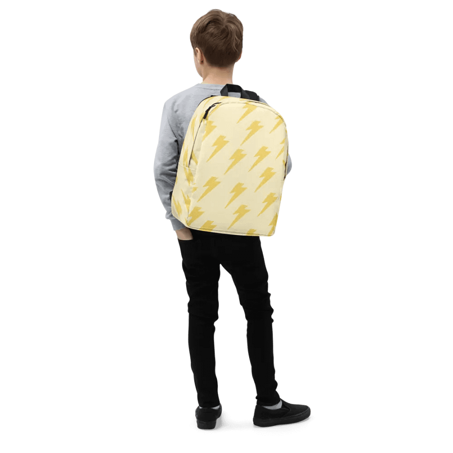 Thunder Clouds Minimalist Backpack product image (8)