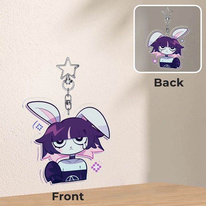 Delulu Bust Keychain product image (2)
