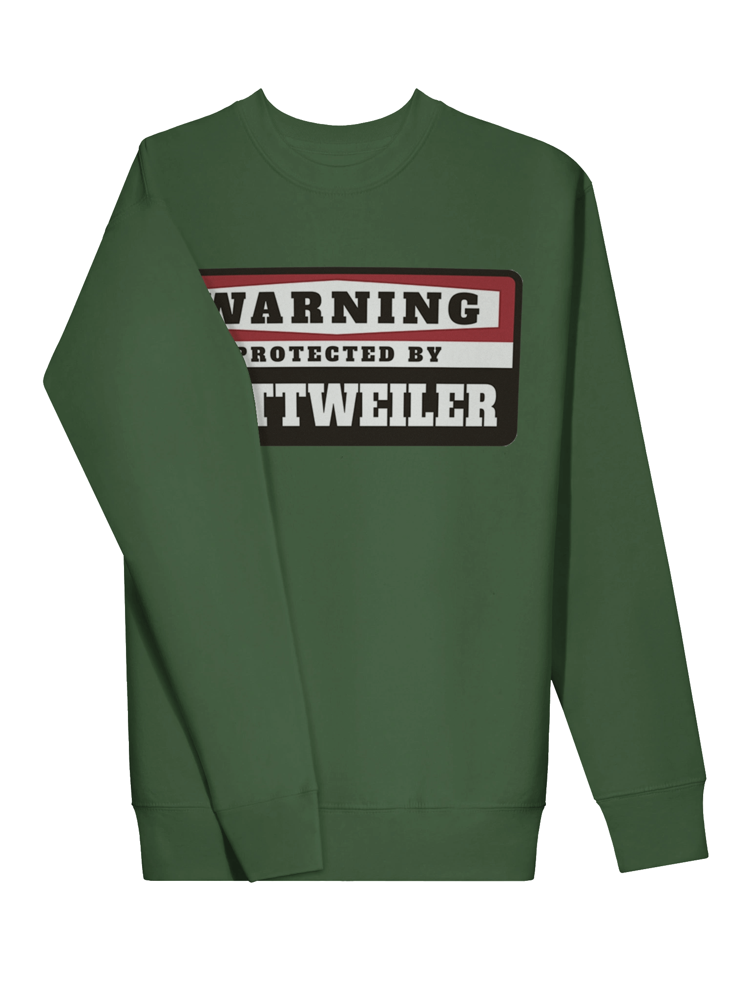 Rottweiler Warning Premium Sweatshirt product image (22)